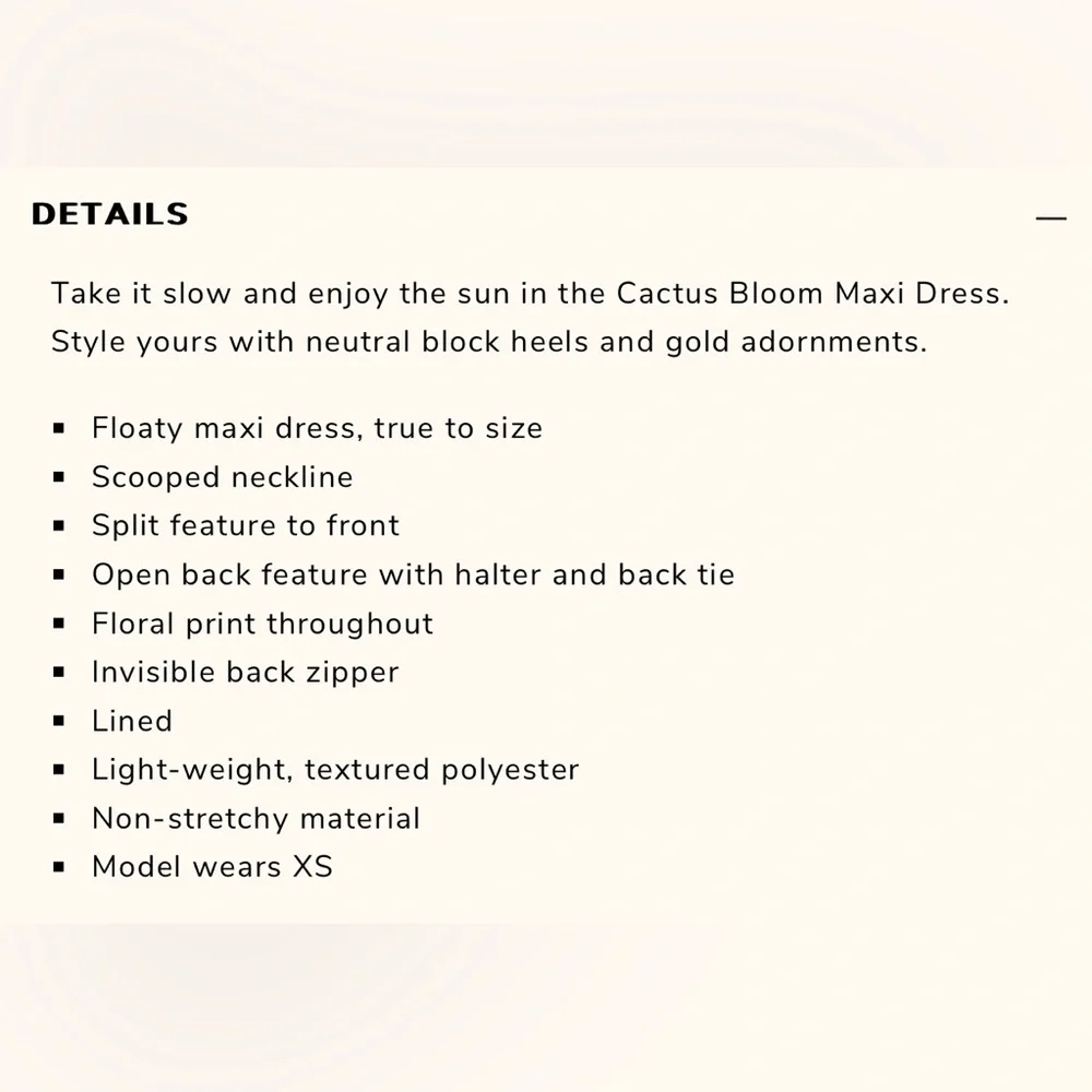 Fortunate One Cactus Bloom Maxi Dress - Picture 3 of 13